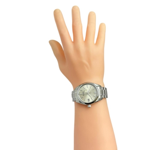 【SEIKO/セイコー】 SBGA001(9R65-0AA0) グランドセイコー 腕時計 ステンレススチール スプリングドライブ 銀文字盤/銀ベルト メンズ【中古】【真子質店】【GD】【TYDx】