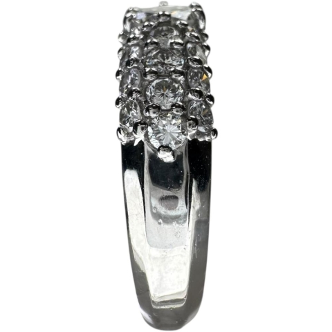 11号 ダイヤモンド（推定I-SI1程度） 0.341ct ダイヤモンド 0.68ct リング・指輪 Pt900プラチナ 6.9g レディース【中古】【真子質店】【NN】【MiTMo】