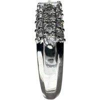 11号 ダイヤモンド（推定I-SI1程度） 0.341ct ダイヤモンド 0.68ct リング・指輪 Pt900プラチナ 6.9g レディース【中古】【真子質店】【NN】【MiTMo】