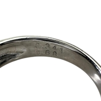 11号 ダイヤモンド（推定I-SI1程度） 0.341ct ダイヤモンド 0.68ct リング・指輪 Pt900プラチナ 6.9g レディース【中古】【真子質店】【NN】【MiTMo】