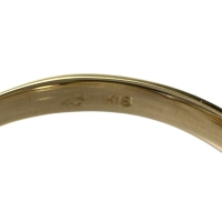 12号【4℃/ヨンドシー】 ベビーパール 4.3mm リング・指輪 K18ゴールド 18金 3.4g レディース【中古】【真子質店】【NN】【DxK】