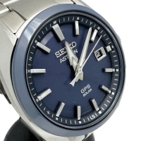 【SEIKO/セイコー】 アストロンGPS SBXD003(3X22-0AC0) グローバルライン オーセンティック 腕時計 ステンレススチール/セラミック ソーラー電波 ブルー文字盤 メンズ【中古】【真子質店】【GD】【MoKT】