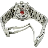 【TAG HEUER/タグホイヤー】 カレラ 富士スピードウェイ限定400本 CAR211B 裏スケルトン 腕時計 ステンレススチール 自動巻き/オートマ ネイビー文字盤 メンズ【中古】【真子質店】【GD】【ISxMa】