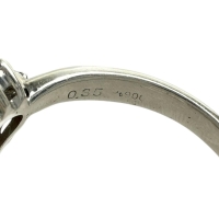 16号 血赤珊瑚/サンゴ11.3mm ダイヤモンド 0.35ct リング・指輪 Pt900プラチナ 8.7g レディース【中古】【真子質店】【NN】【MoMox】