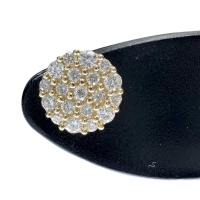 ダイヤモンド 計0.25×2ct ピアス K18ゴールド 18金 0.9g レディース【中古】【真子質店】【NN】【TMiY】