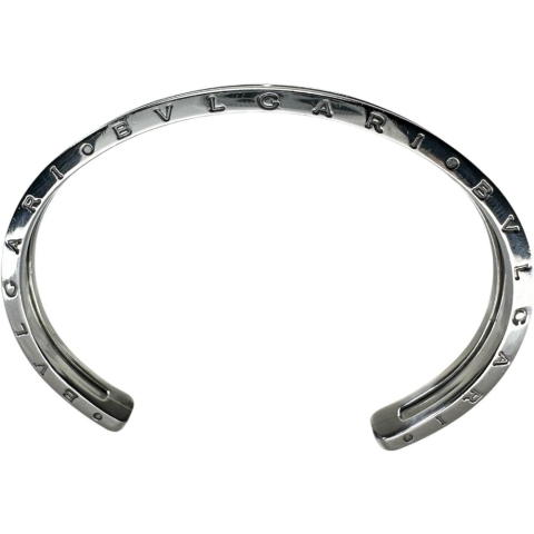 【BVLGARI/ブルガリ】 バングル ブレスレット B-ZERO1 ステンレススチール/K18ゴールド 18金 12.9g 15cm S レディース【中古】【真子質店】【GD】【IxxY】