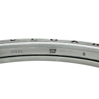 【BVLGARI/ブルガリ】 バングル ブレスレット B-ZERO1 ステンレススチール/K18ゴールド 18金 12.9g 15cm S レディース【中古】【真子質店】【GD】【IxxY】