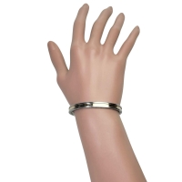 【BVLGARI/ブルガリ】 バングル ブレスレット B-ZERO1 ステンレススチール/K18ゴールド 18金 12.9g 15cm S レディース【中古】【真子質店】【GD】【IxxY】