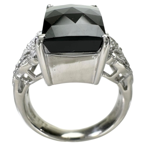12号 ブルートルマリン（インディゴライト） 7.72ct ダイヤモンド 0.18ct リング・指輪 Pt900プラチナ 14.3g レディース【中古】【真子質店】【NN】【IKSMa】