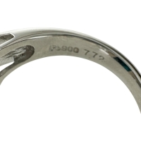12号 ブルートルマリン（インディゴライト） 7.72ct ダイヤモンド 0.18ct リング・指輪 Pt900プラチナ 14.3g レディース【中古】【真子質店】【NN】【IKSMa】