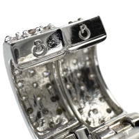 ピアリング ダイヤモンド 計0.50×2ct イヤリング K18WGホワイトゴールド 18金 6.3g レディース【中古】【真子質店】【NN】【IIxx】