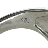 17号 サファイア（カラーグラデーション） 2.74ct ダイヤモンド 0.24ct リング・指輪 K18WGホワイトゴールド 18金 13.6g レディース【中古】【真子質店】【NN】【IYSD】