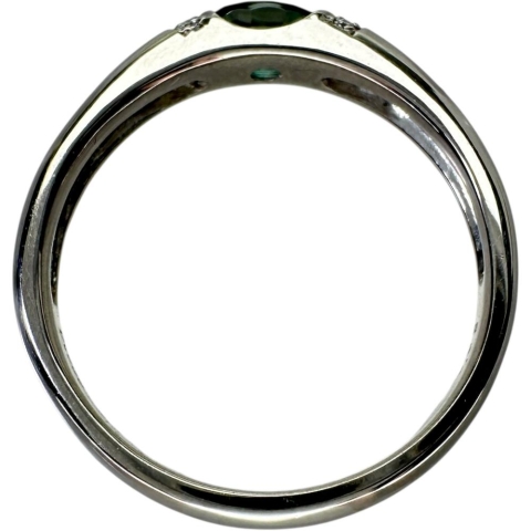 16号 グランディディエライト グランディディエライト 0.45ct ダイヤモンド 0.03ct リング・指輪 Pt900プラチナ 5.5g レディース【中古】【真子質店】【NN】【KKx】