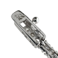 ダイヤモンド 計1.50ct ブレスレット K18WGホワイトゴールド 18金 5.0g 17.2cm レディース【中古】【真子質店】【NN】【IITT】