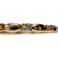 11号 ダイヤモンド 0.10ct リング・指輪 K18PGピンクゴールド 18金 1.7g レディース【中古】【真子質店】【NN】【TMaI】