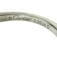 7号【CARTIER/カルティエ】 ダイヤモンド 0.20ct リング・指輪 バレリーナ ソリテールリング Pt950プラチナ 3.8g 47 レディース【中古】【真子質店】【BL】【YMox】