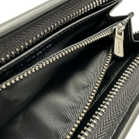 【COACH/コーチ】 F54000 ディズニーコラボ アコーディオンジップウォレット  75周年記念 長財布 レザー ブラック ユニセックス【中古】【真子質店】【BL】【Yx】