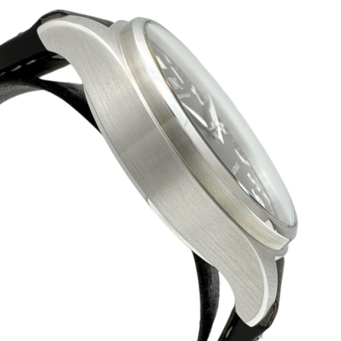 【IWC/インターナショナルウォッチカンパニー】 ビッグパイロットウォッチ43 IW329301 保証書/ギャラ/箱付き　裏スケルトン 腕時計 ステンレススチール/レザー 自動巻き/オートマ ブラック文字盤/ブラウンレザーベルト メンズ【中古】【真子質店】【BL】【YYII】