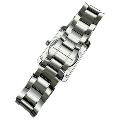 【FREDERIQUE CONSTANT/フレデリック・コンスタント】 クラシックカレ ハートビート FC-310MPN4S36 腕時計 ステンレススチール/シェル 自動巻き/オートマ ブルーシェル文字盤/シルバーバンド メンズ【中古】【真子質店】【GD】【SSx】