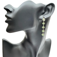 エメラルド 1.85ct ピアス K18ゴールド 18金 1.8g レディース【中古】【真子質店】【NN】【MaKY】