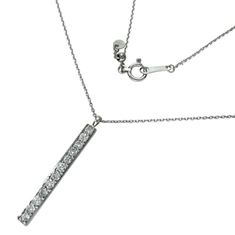 ●プラチナ pt900 真珠 ダイヤモンドネックレス/am-A-205-5469 ○プラチナ pt900 真珠 ダイヤモンドネックレス/am-A-205-5469