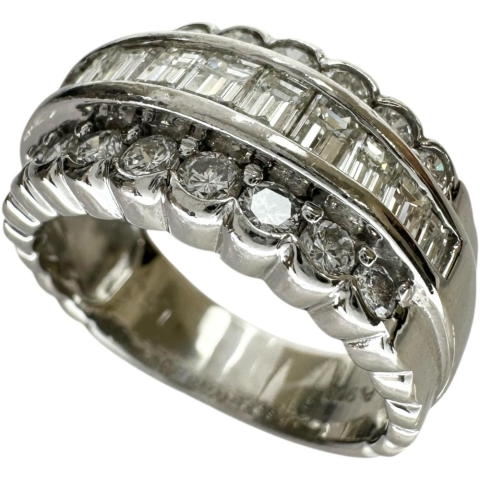 13号 ダイヤモンド 1.50ct リング・指輪 Pt900プラチナ 10.4g