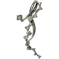 ダイヤモンド 0.54ct ペンダントトップ K18WGホワイトゴールド 18金 2.3g レディース【中古】【真子質店】【NN】【DIMi】