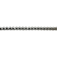 ブラックダイヤモンド 1.00ct ブレスレット K18WGホワイトゴールド 18金 3.8g 17.0cm レディース【中古】【真子質店】【NN】【MoxY】