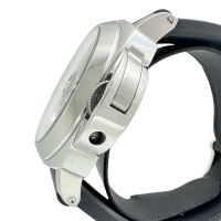 【PANERAI/パネライ】 ルミノール マリーナ パワーリザーブ PAM01090 腕時計 ステンレススチール/ラバー 自動巻き/オートマ S番(2016年) ブラック文字盤/ブラックラバーベルト メンズ【中古】【真子質店】【GD】【DTYMi】
