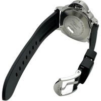 【PANERAI/パネライ】 ルミノール マリーナ パワーリザーブ PAM01090 腕時計 ステンレススチール/ラバー 自動巻き/オートマ S番(2016年) ブラック文字盤/ブラックラバーベルト メンズ【中古】【真子質店】【GD】【DTYMi】