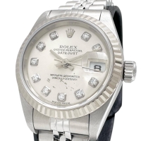 【ROLEX/ロレックス】 デイトジャスト 79174G 腕時計 ステンレススチール/WG 自動巻き/オートマ Y番(2002年) シルバー文字盤/シルバーベルト レディース【中古】【真子質店】【BL】【TMoxx】【ex】