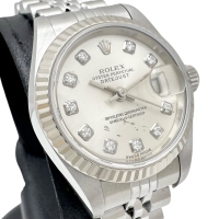 【ROLEX/ロレックス】 デイトジャスト 79174G 腕時計 ステンレススチール/WG 自動巻き/オートマ Y番(2002年) シルバー文字盤/シルバーベルト レディース【中古】【真子質店】【BL】【TMoxx】【ex】