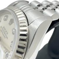 【ROLEX/ロレックス】 デイトジャスト 79174G 腕時計 ステンレススチール/WG 自動巻き/オートマ Y番(2002年) シルバー文字盤/シルバーベルト レディース【中古】【真子質店】【BL】【TMoxx】【ex】