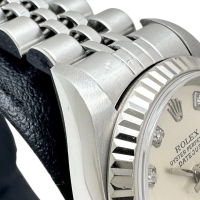 【ROLEX/ロレックス】 デイトジャスト 79174G 腕時計 ステンレススチール/WG 自動巻き/オートマ Y番(2002年) シルバー文字盤/シルバーベルト レディース【中古】【真子質店】【BL】【TMoxx】【ex】