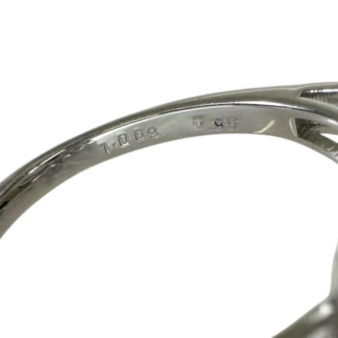 11号 ルビー 1.063ct ダイヤモンド 0.85ct リング・指輪 Pt950プラチナ 6.4g レディース【中古】【真子質店】【NN】【IMaTx】