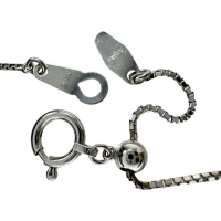 バイオレットサファイア 1.00ct ダイヤモンド 0.20ct ネックレス K18WGホワイトゴールド 18金 4.2g 50cm レディース【中古】【真子質店】【NN】【MiMix】