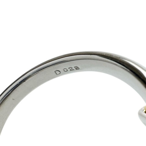 13.5号 タンザナイト 2.499ct ダイヤモンド 計0.23ct リング・指輪 K18ゴールド 18金/Pt900プラチナ 13.4g レディース【中古】【真子質店】【NN】【IMoDx】