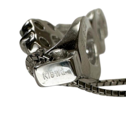 ダイヤモンド 0.834ct ネックレス K18WGホワイトゴールド 18金 5.2g 45.5cm レディース【中古】【真子質店】【NN】【Mixx】