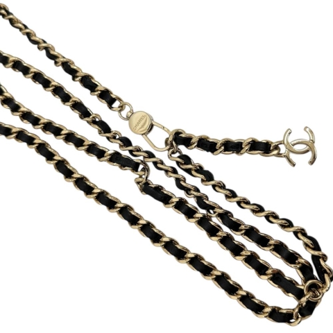 【CHANEL/シャネル】 マトラッセ フォンポーチ AP3739 ショルダーバッグ ラムスキン/レザー ブラック レディース【中古】【真子質店】【BL】【TMoMox】