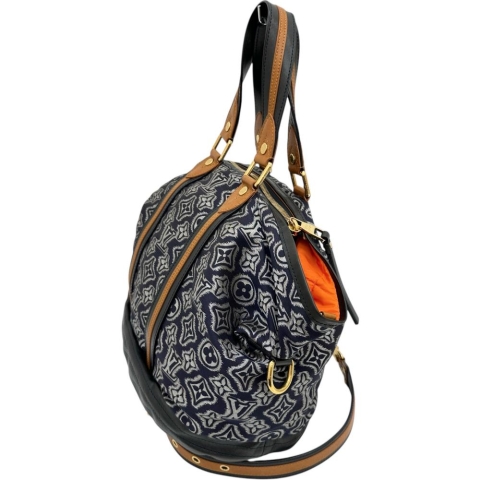 【LOUIS VUITTON/ルイ・ヴィトン】 アヴィエーター 2010年限定 M40383 2WAYショルダーバッグ ハンドバッグ キャンバス/レザー ネイビー/ブラック レディース【中古】【真子質店】【BL】【SDY】