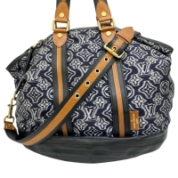 【LOUIS VUITTON/ルイ・ヴィトン】 アヴィエーター 2010年限定 M40383 2WAYショルダーバッグ ハンドバッグ キャンバス/レザー ネイビー/ブラック レディース【中古】【真子質店】【BL】【SDY】