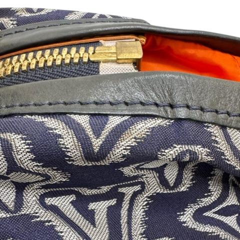 【LOUIS VUITTON/ルイ・ヴィトン】 アヴィエーター 2010年限定 M40383 2WAYショルダーバッグ ハンドバッグ キャンバス/レザー ネイビー/ブラック レディース【中古】【真子質店】【BL】【SDY】