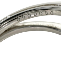 10号【Ponte Vecchio/ポンテヴェキオ】 ハートデザイン ブラックダイヤモンド 0.99ct ダイヤモンド 0.88ct リング・指輪 K18WGホワイトゴールド 18金 13.2g レディース【中古】【真子質店】【GD】【TMoYMa】