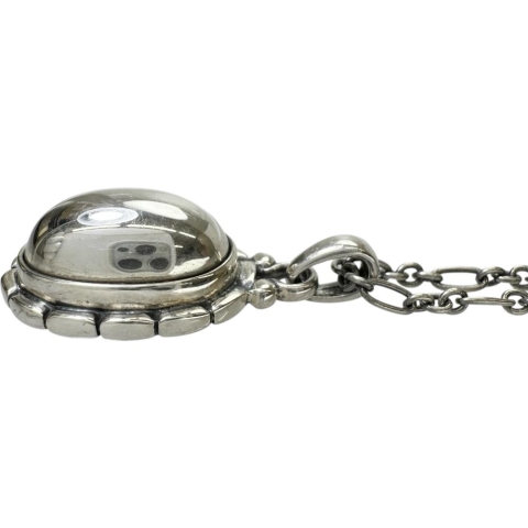 【Georg Jensen/ジョージジェンセン】 ネックレス 2001年ヘリテージ シルバー925 11.2g 45cm ユニセックス【中古】【真子質店】【GD】【MiMi】