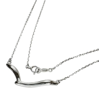 【MIKIMOTO/ミキモト】 小枝風デザイン ネックレス K18WGホワイトゴールド 18金 3.5g 40cm レディース【中古】【真子質店】【GD】【MoKT】