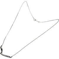 【MIKIMOTO/ミキモト】 小枝風デザイン ネックレス K18WGホワイトゴールド 18金 3.5g 40cm レディース【中古】【真子質店】【GD】【MoKT】