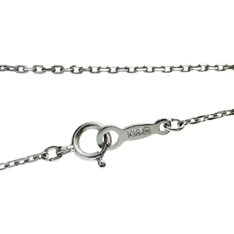 【MIKIMOTO/ミキモト】 小枝風デザイン ネックレス K18WGホワイトゴールド 18金 3.5g 40cm レディース【中古】【真子質店】【GD】【MoKT】