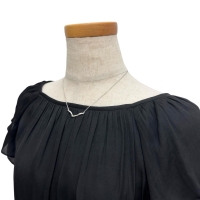 【MIKIMOTO/ミキモト】 小枝風デザイン ネックレス K18WGホワイトゴールド 18金 3.5g 40cm レディース【中古】【真子質店】【GD】【MoKT】