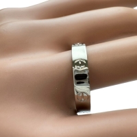 21号【CARTIER/カルティエ】 リング・指輪 ミニラブリング K18WGホワイトゴールド 18金 5.4g 61 レディース【中古】【真子質店】【GD】【SIMa】