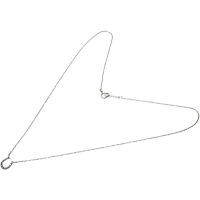 【TIFFANY&Co./ティファニー】 馬蹄/ホースシュー ダイヤモンド ネックレス K18WGホワイトゴールド 18金 2.0g 41cm レディース【中古】【真子質店】【GD】【KTY】